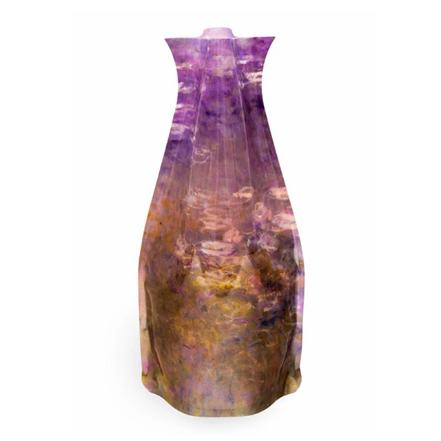 purple vase